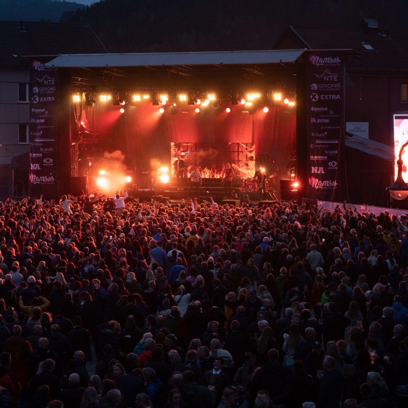 Festivalbilde kveld